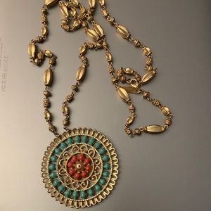 Beaded Statement Necklace